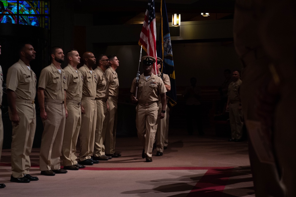 USS John C. Stennis Chief Pinning Ceremony