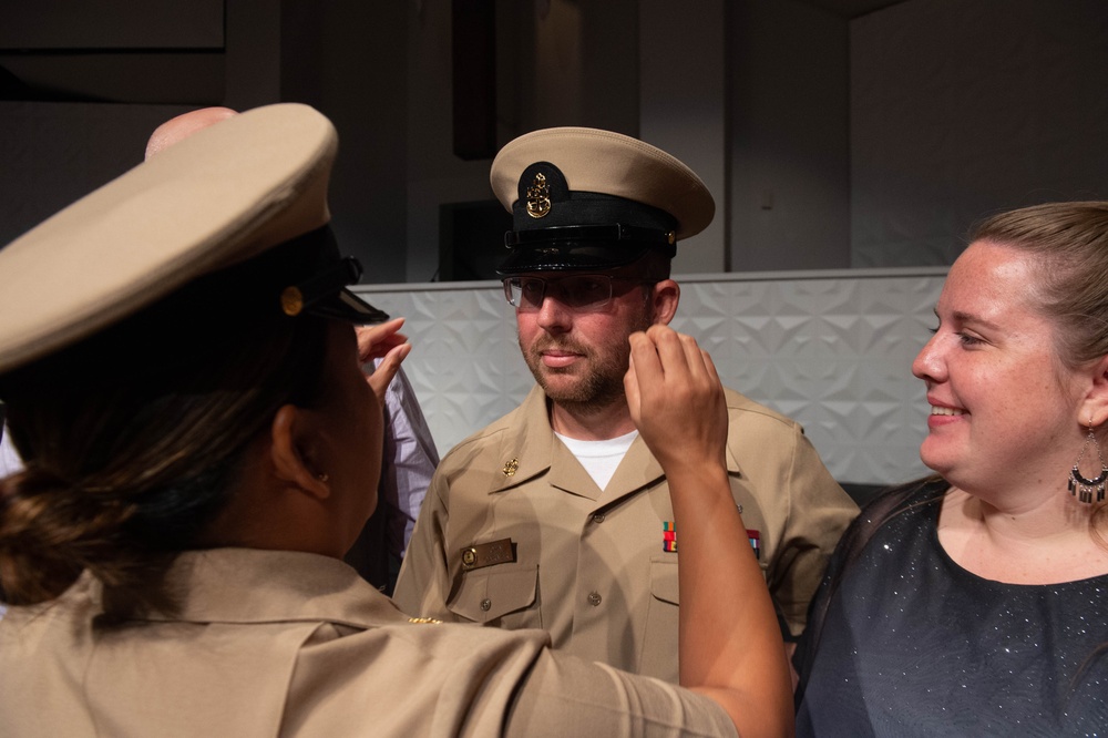 USS John C. Stennis Chief Pinning Ceremony