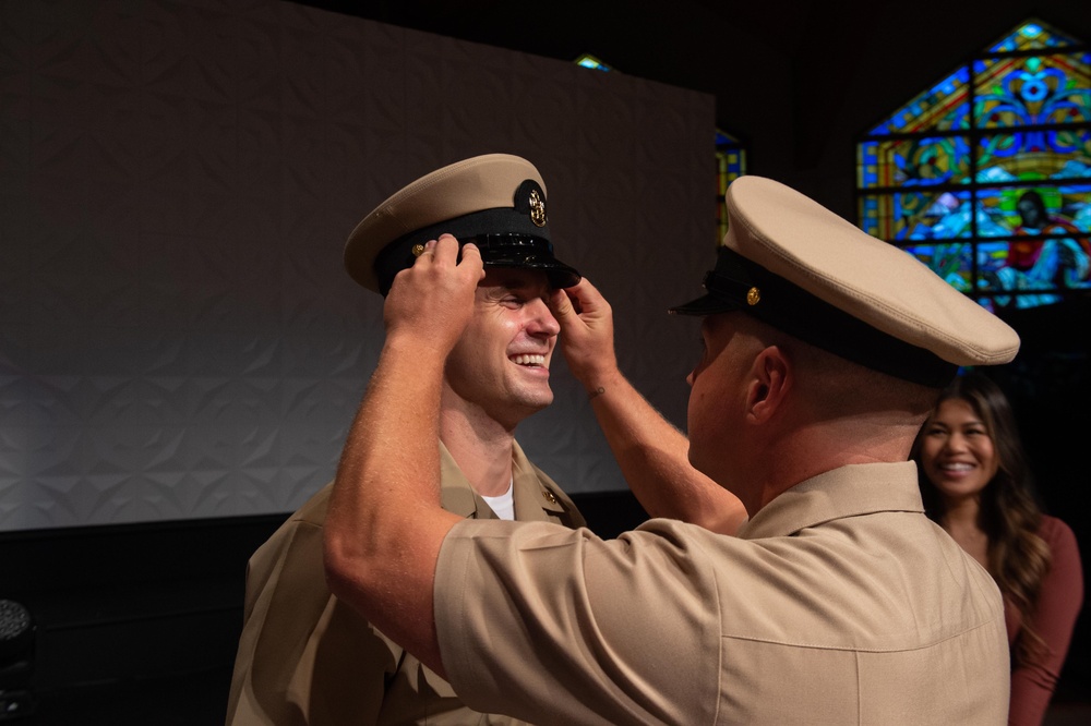 USS John C. Stennis Chief Pinning Ceremony