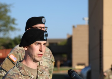 504th Expeditionary Military Intelligence Brigade Headquarters and Headquarters Change of Command Ceremony