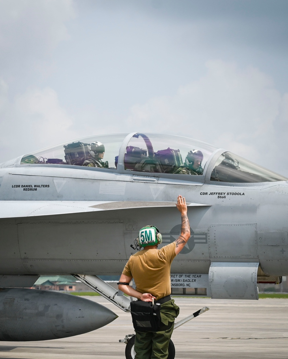 Air Dominance Center provides exclusive training for U.S. Navy Reserves F-18 Growler unit for Sentry Savannah 23-1