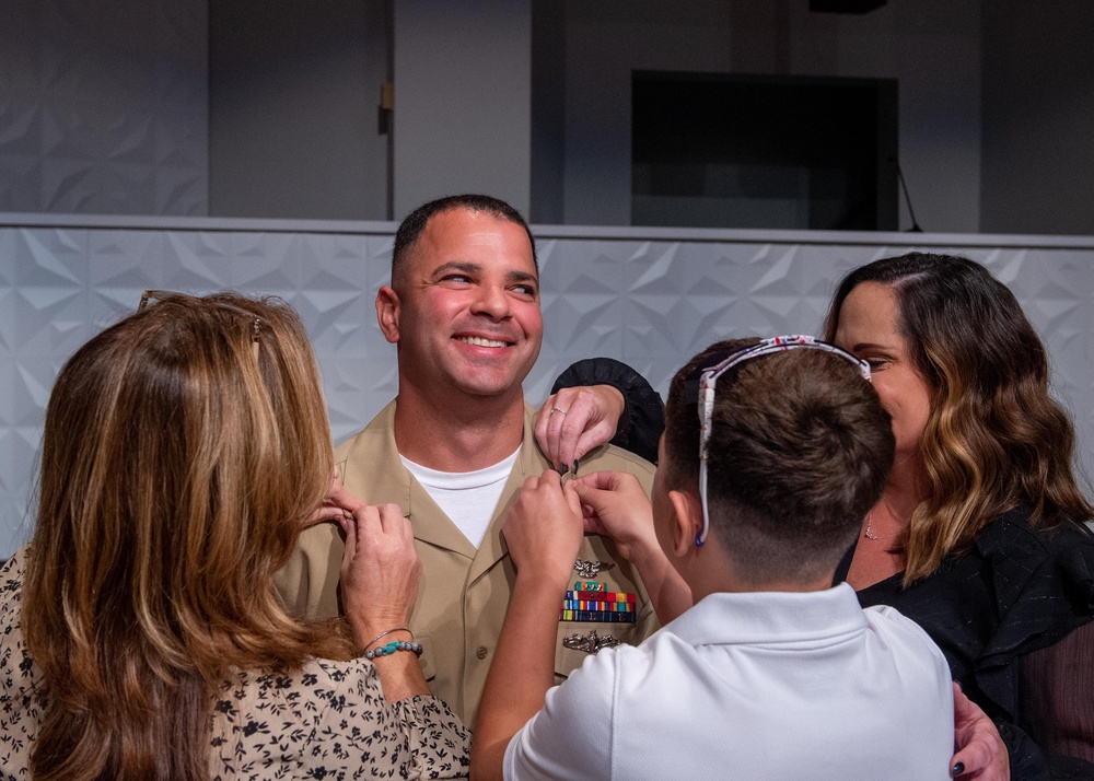 USS John C. Stennis Chief Pinning Ceremony