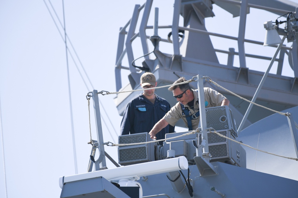 USS Daniel Inouye (DDG 118) at NSWC PHD