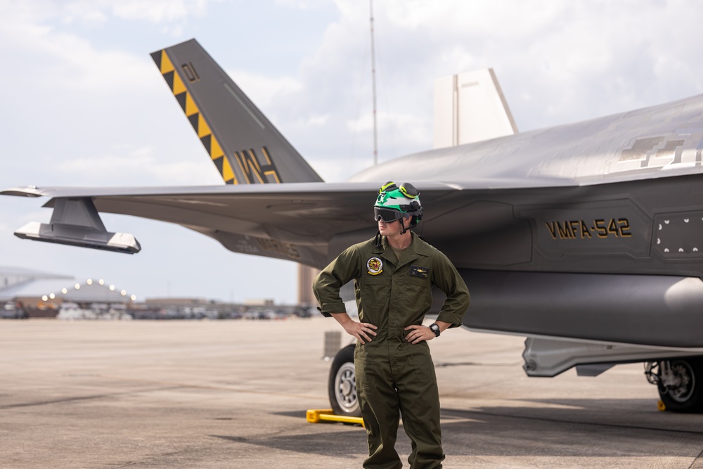 Marine Fighter Attack Squadron (VMFA) 542 portraits