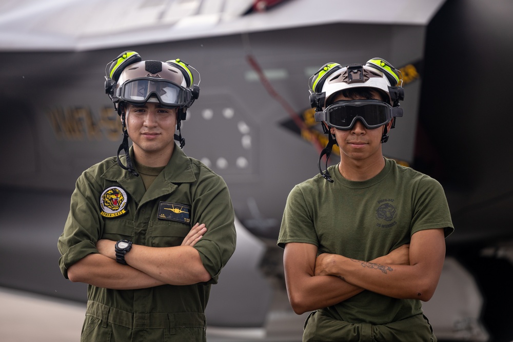 Marine Fighter Attack Squadron (VMFA) 542 portraits