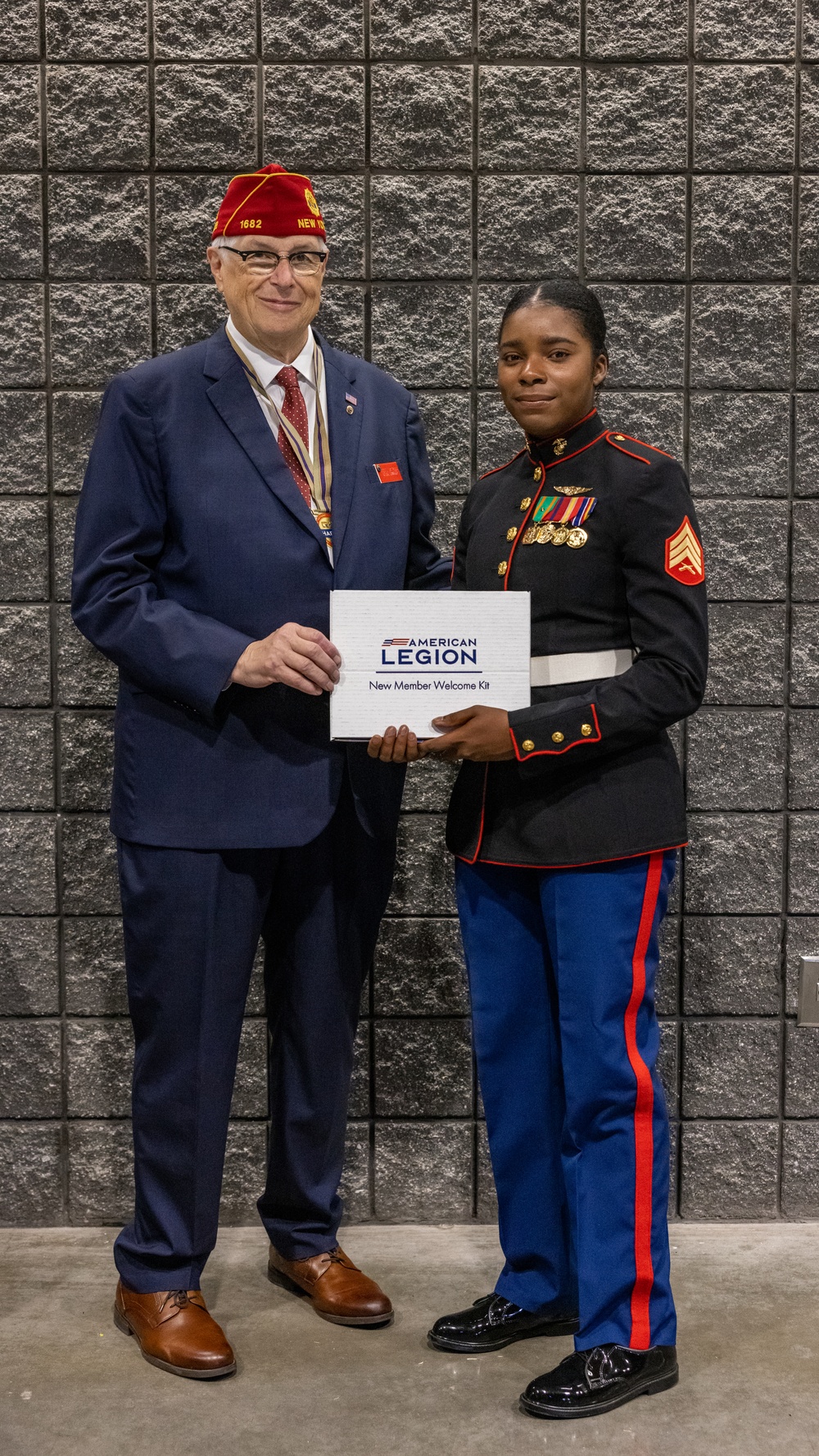 Sgt. Bordes - 2023 American Legion Spirit Service Awardee for the U.S. Marine Corps