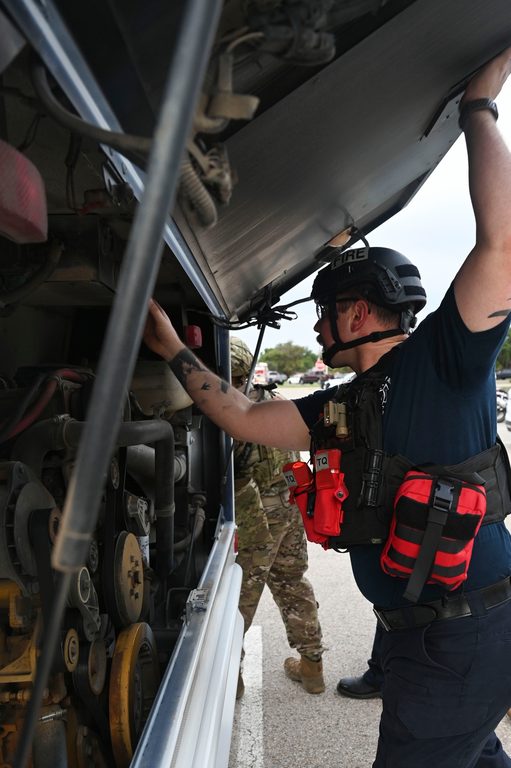 Goodfellow emergency responders and local partners team up for training