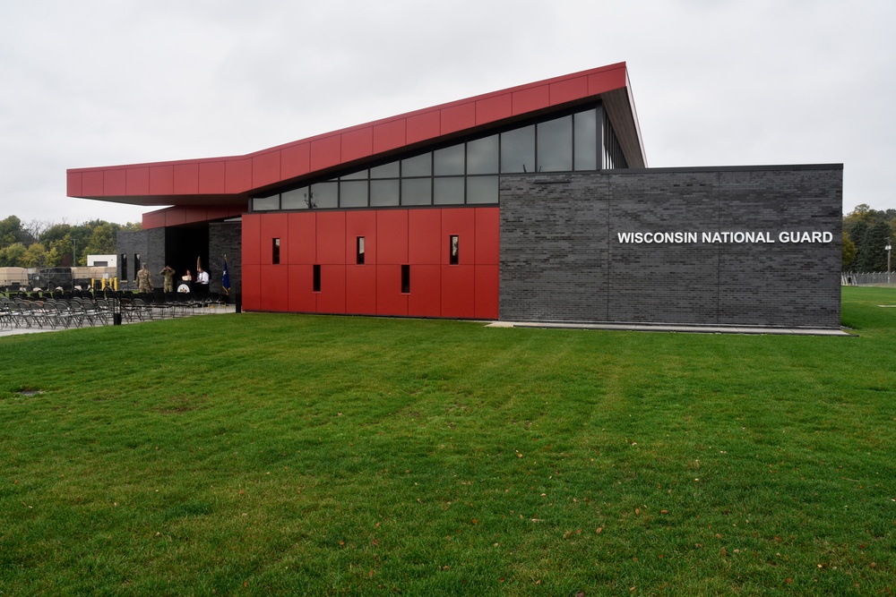 Grand opening for Wisconsin Army Guard armory in Appleton, Wis.