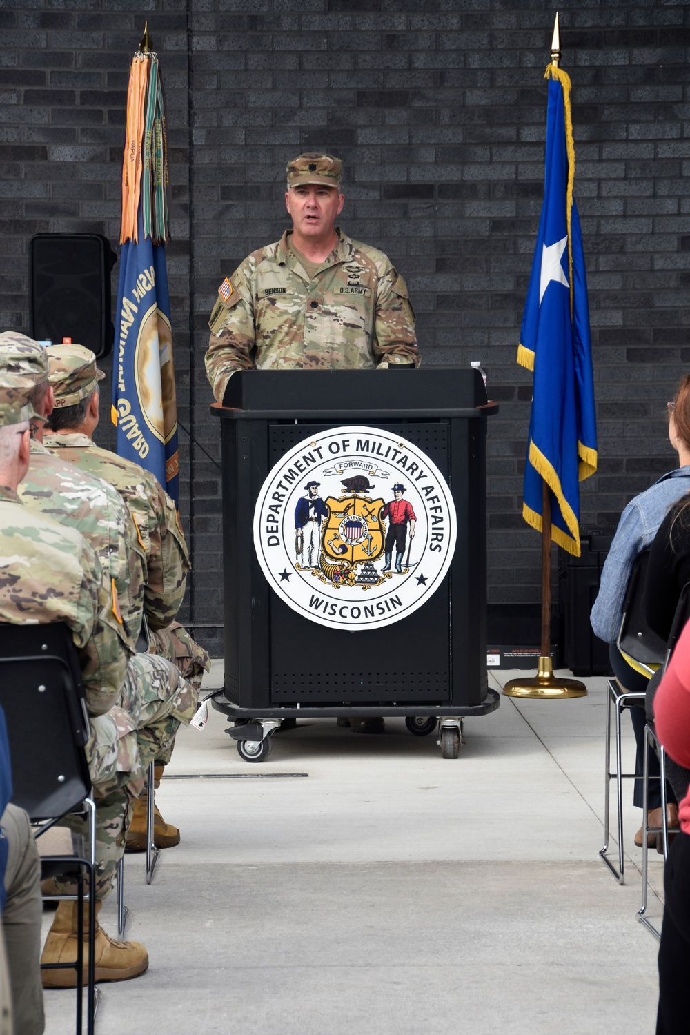 Grand opening for Wisconsin Army Guard armory in Appleton, Wis.