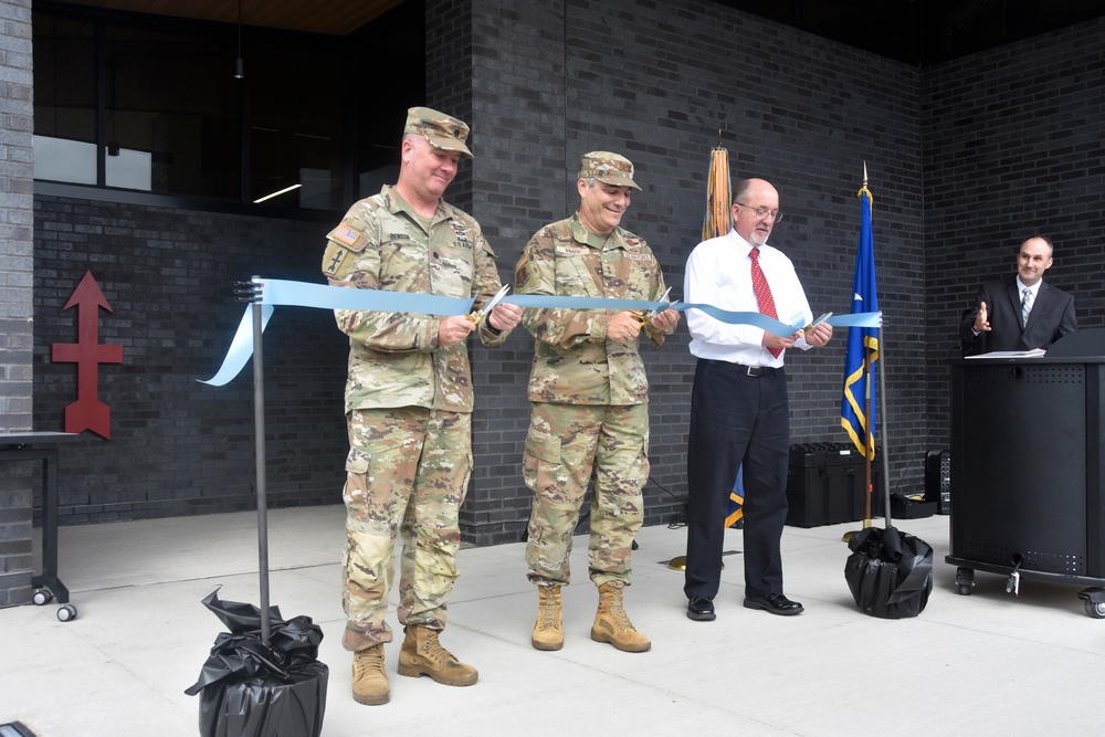 Grand opening for Wisconsin Army Guard armory in Appleton, Wis.