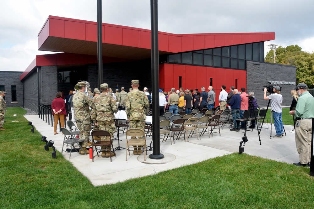 Grand opening for Wisconsin Army Guard armory in Appleton, Wis.