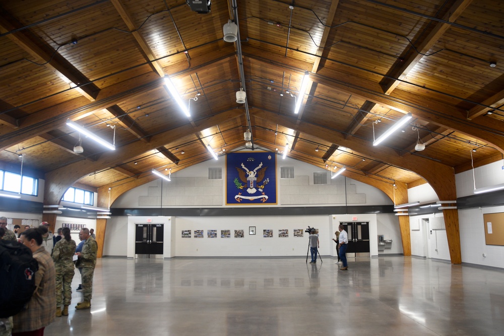 Grand opening for Wisconsin Army Guard armory in Appleton, Wis.