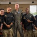 AMC's Civic leaders and General breakfast with McConnell's Airmen