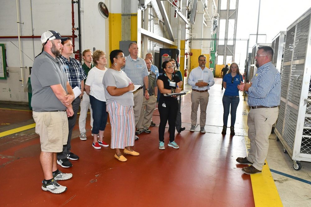FRCE hosts teacher interns to promote STEM jobs to students