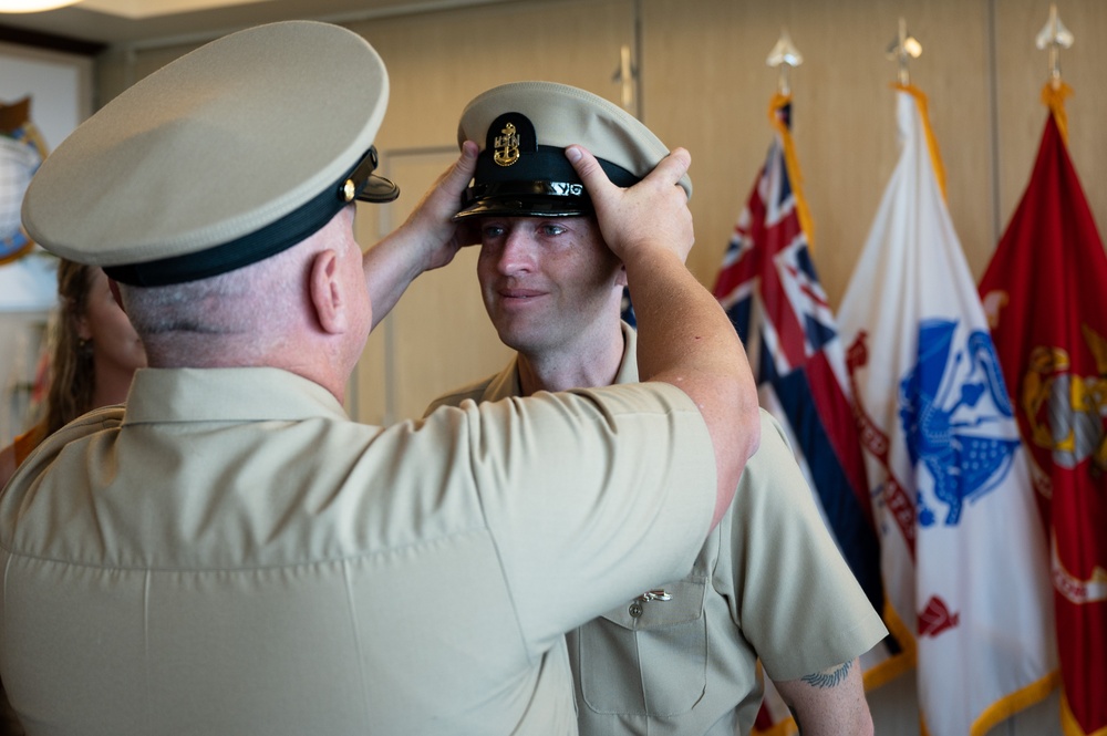 USINDOPACOM Holds Chief Petty Officer Pinning Ceremony