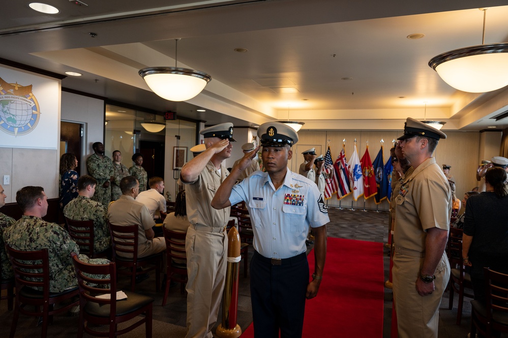 USINDOPACOM Holds Chief Petty Officer Pinning Ceremony