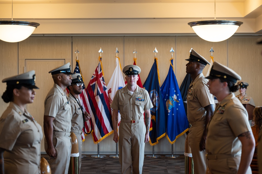 USINDOPACOM Holds Chief Petty Officer Pinning Ceremony