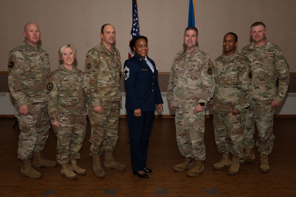 SMSgt. Vanessa Arthur promotes to Chief