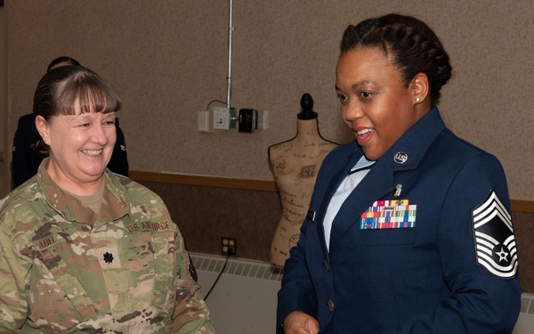 SMSgt. Vanessa Arthur promotes to Chief