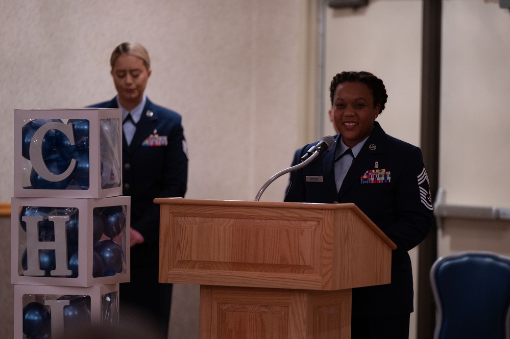 SMSgt. Vanessa Arthur promotes to Chief