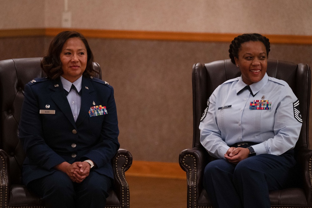 SMSgt. Vanessa Arthur promotes to Chief