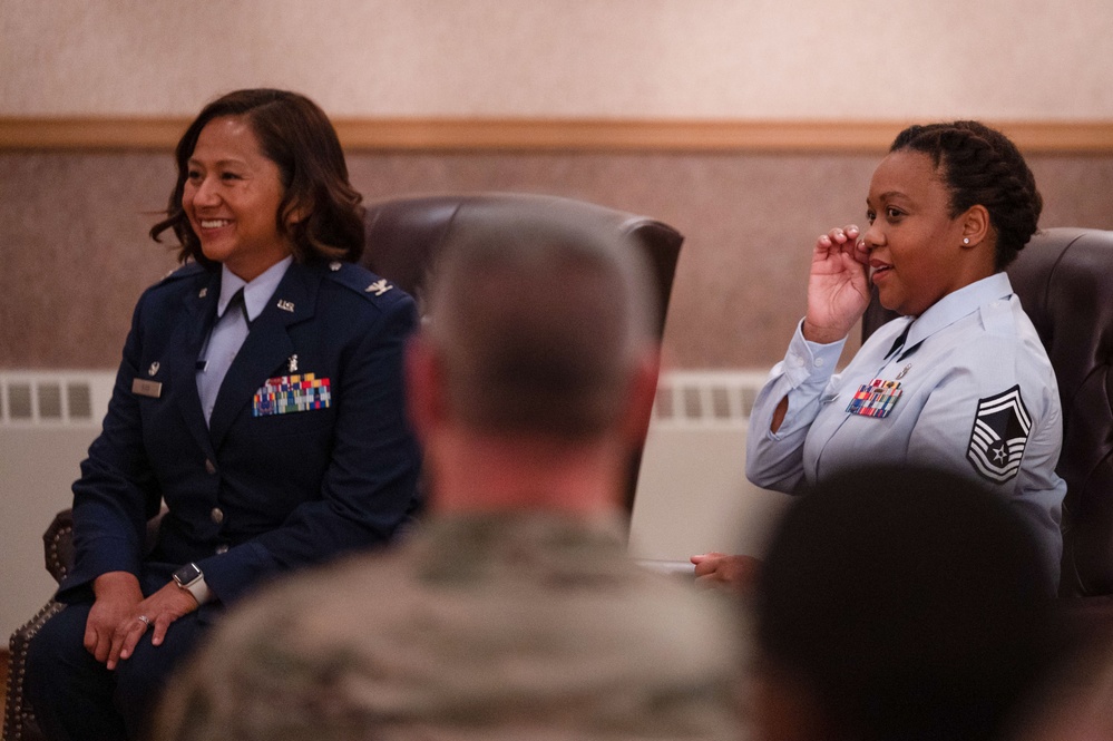 SMSgt. Vanessa Arthur promotes to Chief