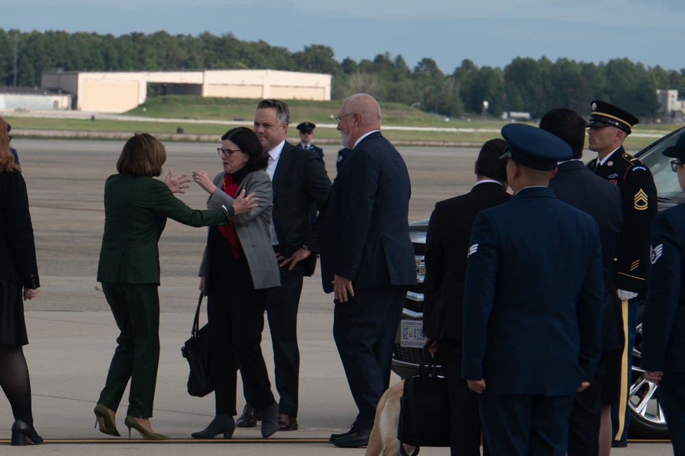 Senator Feinstein’s Departure from Joint Base Andrews