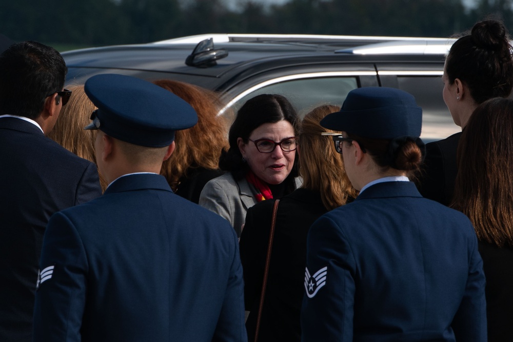 Senator Feinstein’s Departure from Joint Base Andrews