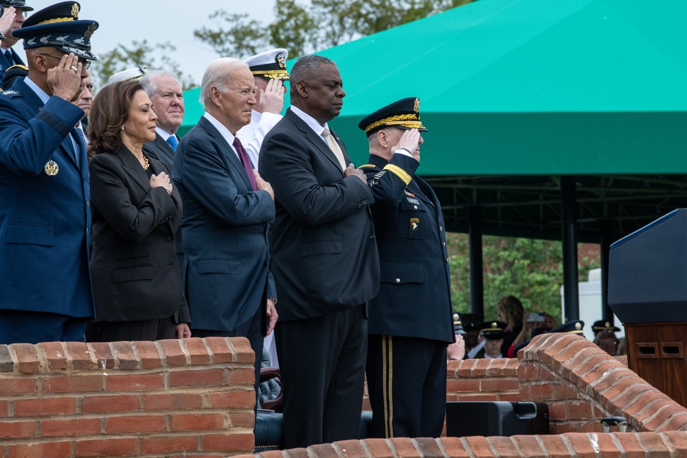 President Biden hosts CJCS change of responsibilities