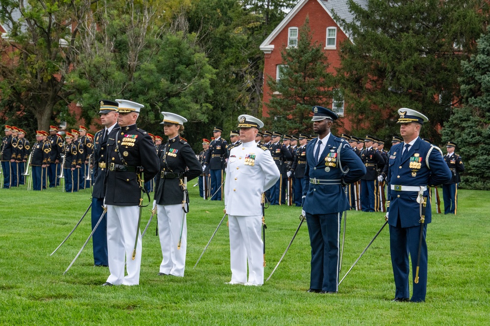 President Biden hosts CJCS change of responsibilities