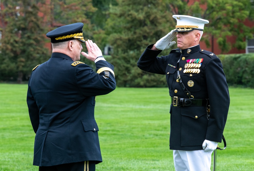 President Biden hosts CJCS change of responsibilities