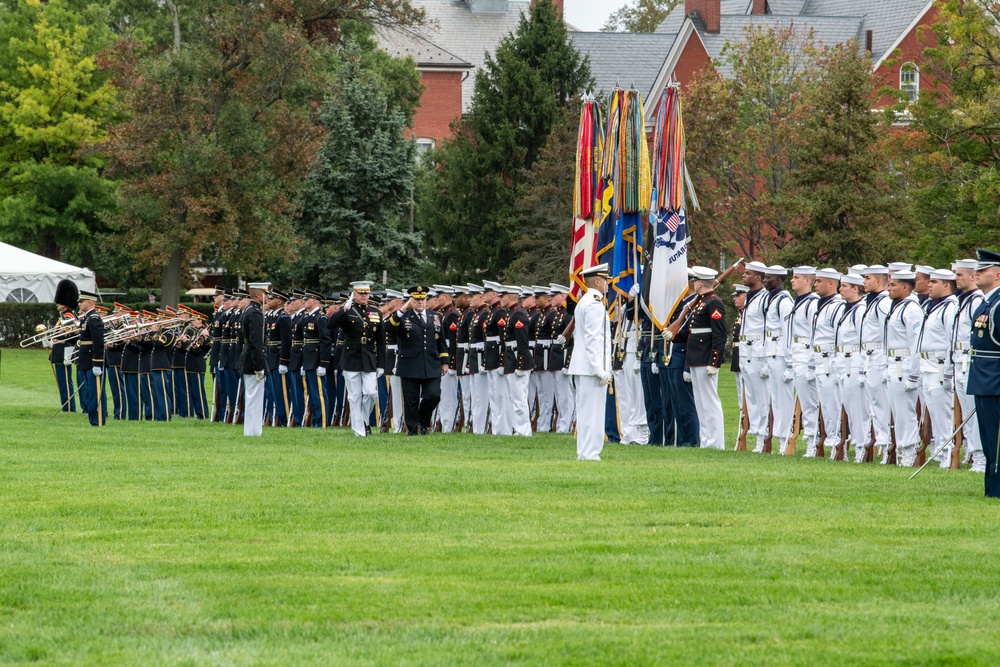 President Biden hosts CJCS change of responsibilities