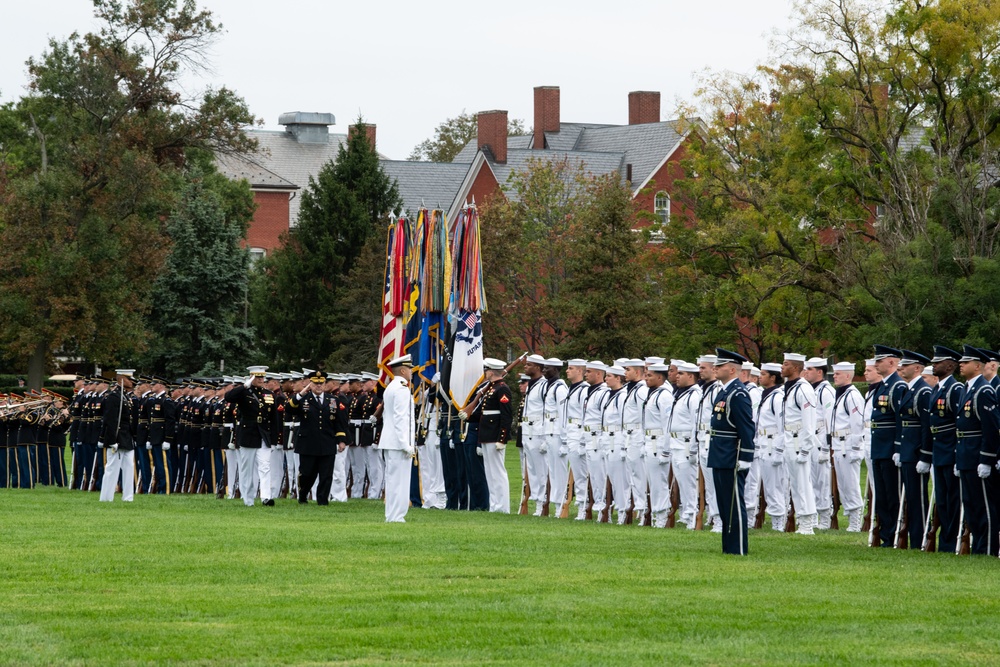 President Biden hosts CJCS change of responsibilities