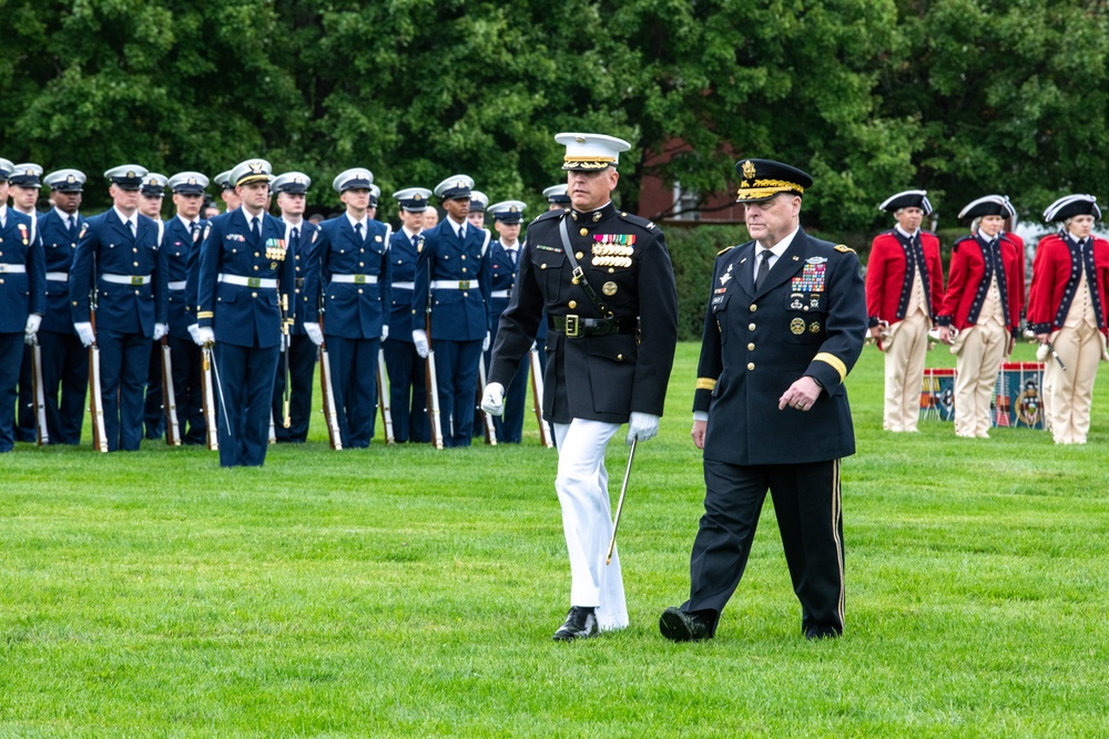 President Biden hosts CJCS change of responsibilities