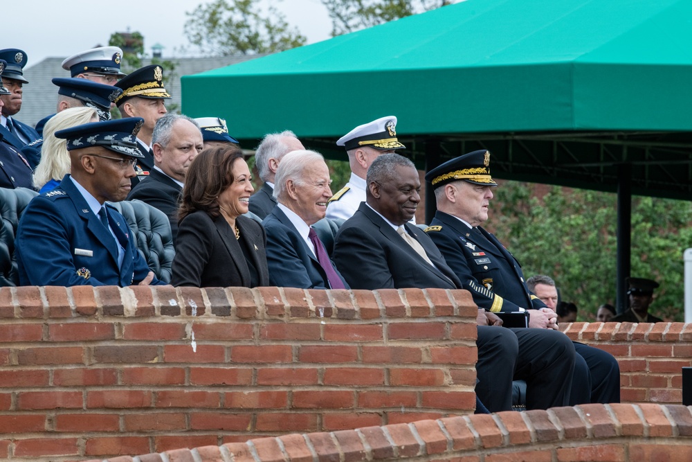 President Biden hosts CJCS change of responsibilities