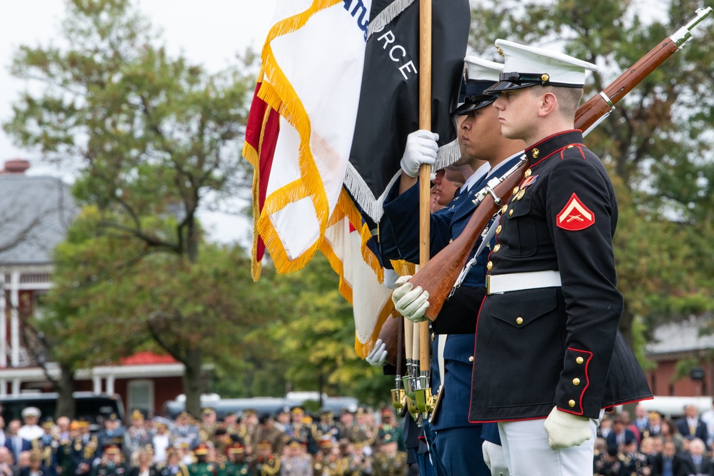 President Biden hosts CJCS change of responsibilities