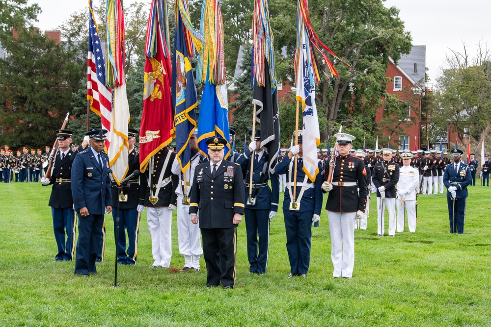 President Biden hosts CJCS change of responsibilities