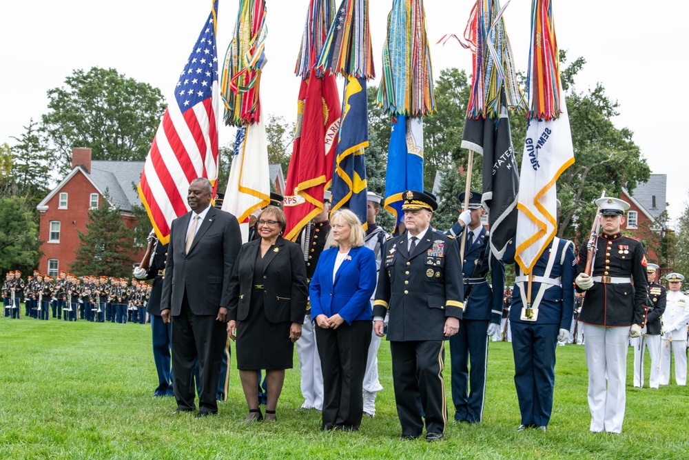 President Biden hosts CJCS change of responsibilities