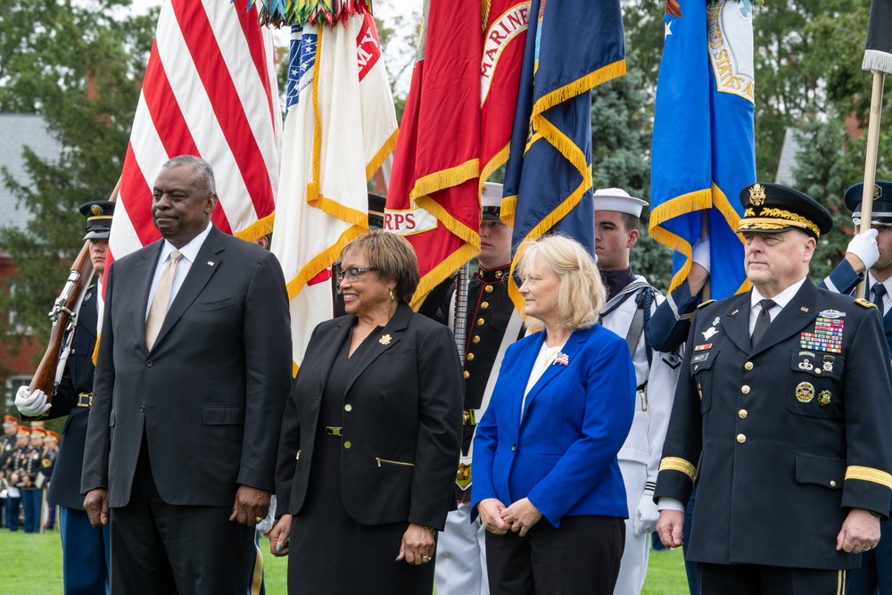 President Biden hosts CJCS change of responsibilities