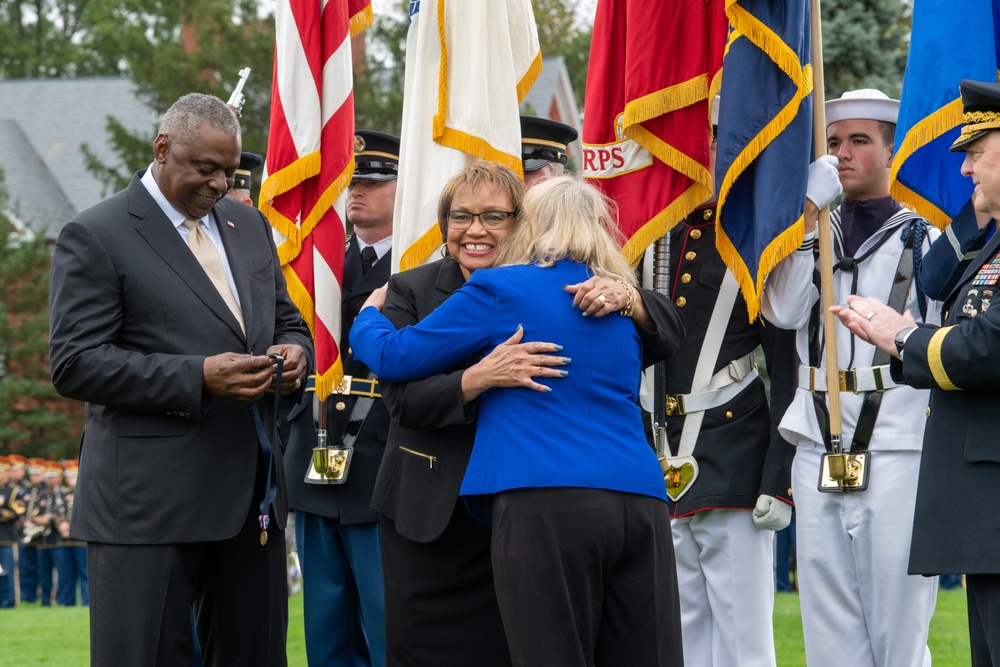 President Biden hosts CJCS change of responsibilities