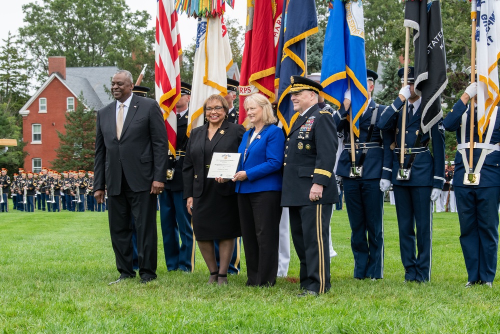 President Biden hosts CJCS change of responsibilities