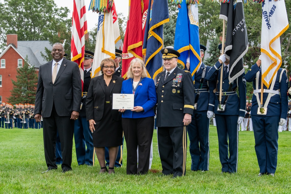 President Biden hosts CJCS change of responsibilities