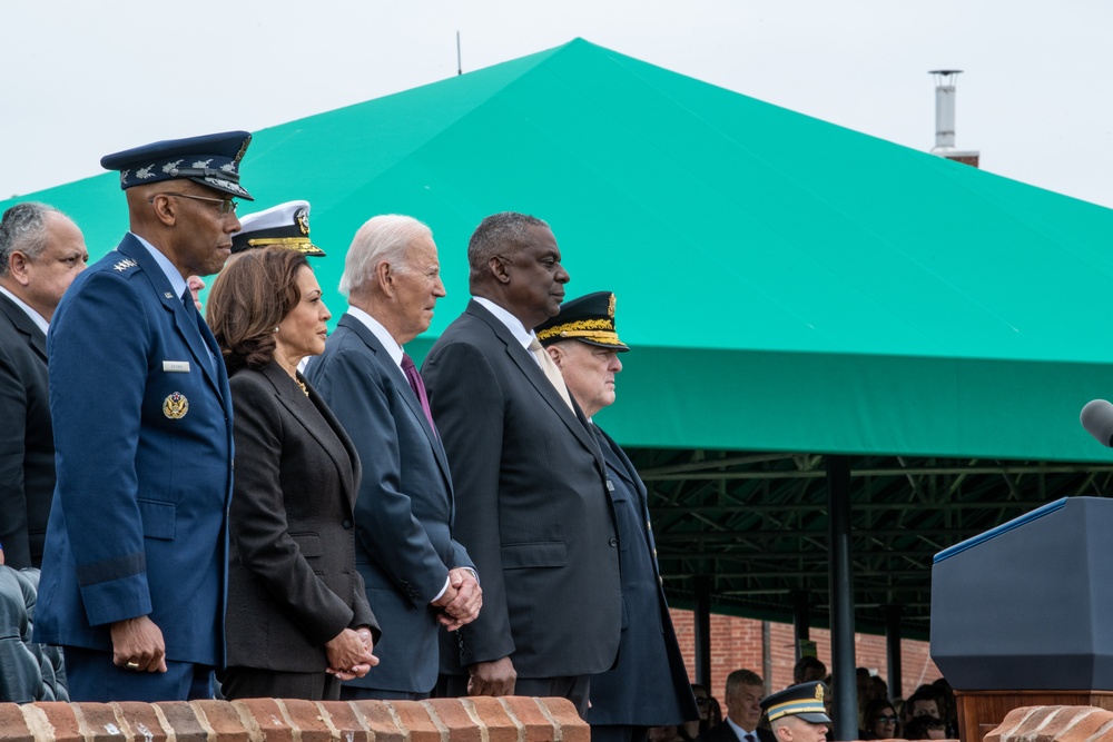 President Biden hosts CJCS change of responsibilities