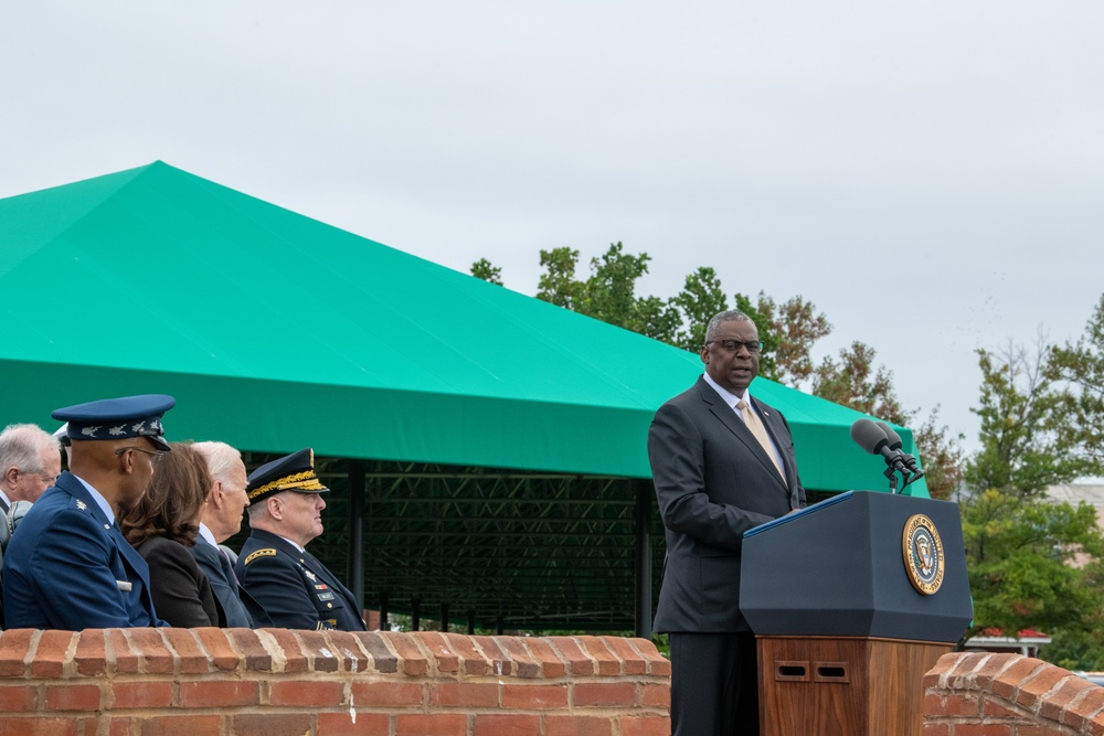 President Biden hosts CJCS change of responsibilities