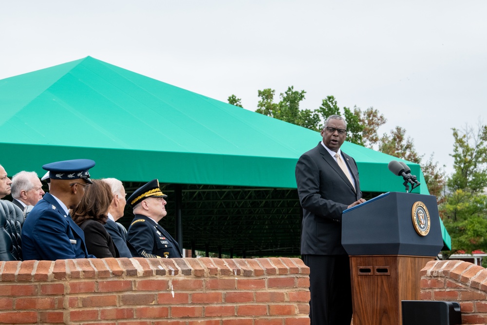 President Biden hosts CJCS change of responsibilities