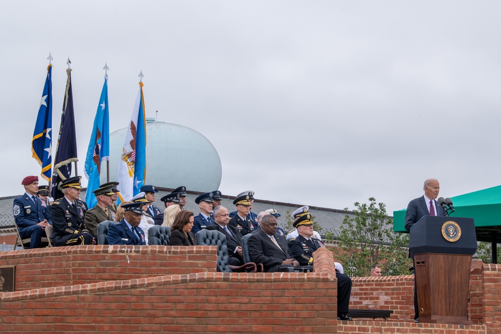 President Biden hosts CJCS change of responsibilities