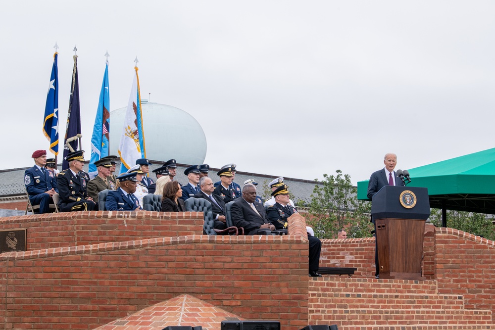 President Biden hosts CJCS change of responsibilities