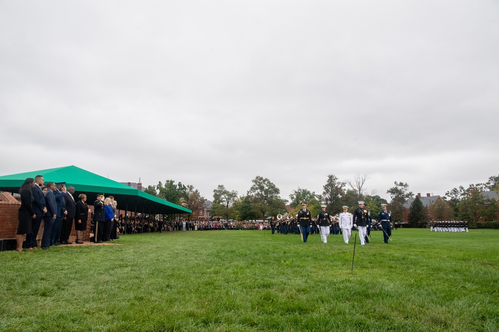 President Biden hosts CJCS change of responsibilities