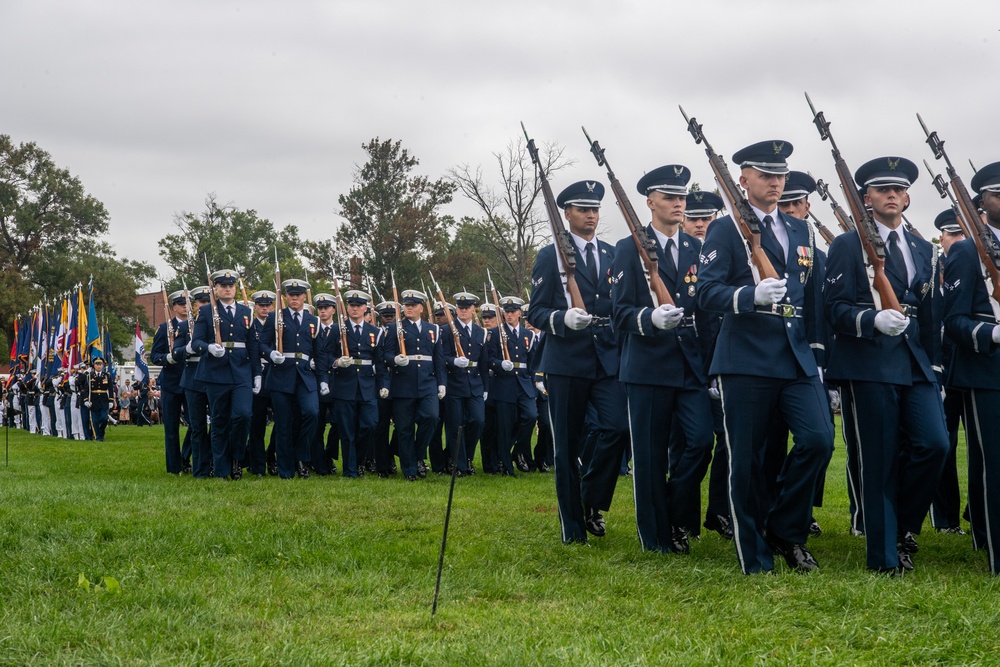 President Biden hosts CJCS change of responsibilities