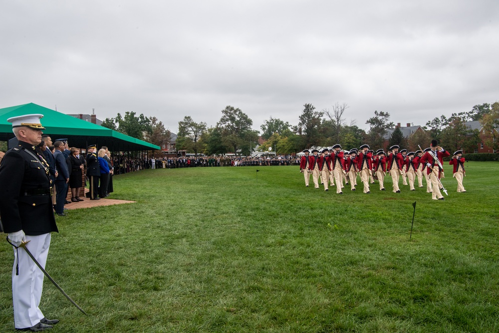 President Biden hosts CJCS change of responsibilities